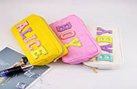 makeup bag monogram
